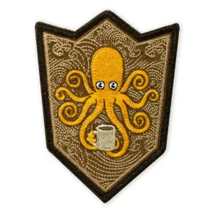 SPD Kraken Coffee Crest Morale Patch