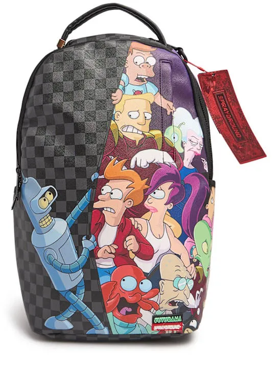 SPRAYGROUND   Futurama print canvas backpack 