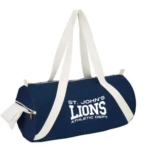 ST. JOHN'S ATHLETICS RETRO COTTON DUFFEL