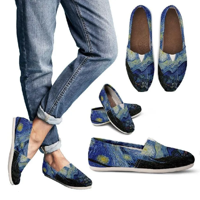 Starry Night Casual Shoes Women