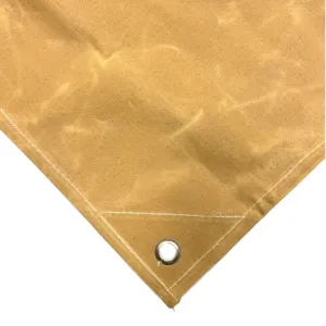 Tan Canvas Tarp 10' x 12' (Blowout Sale)