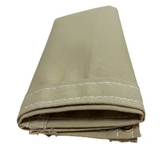 Tan Polyester Waterproof Canvas - 8' x 12'