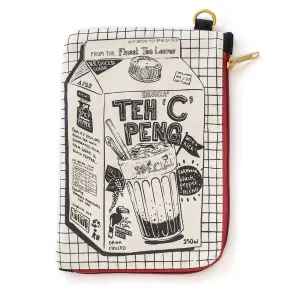 Teh C Peng Travel Pouch (red zipper)