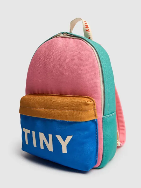 Tiny Cottons   Printed canvas backpack 