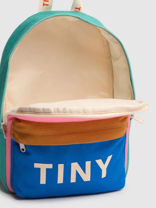 Tiny Cottons   Printed canvas backpack 