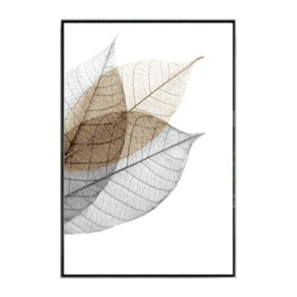 Transparent Leaf Wall Art Prints