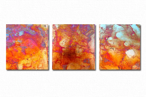 Triptych of Color