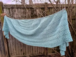 TRUST FALL SHAWL