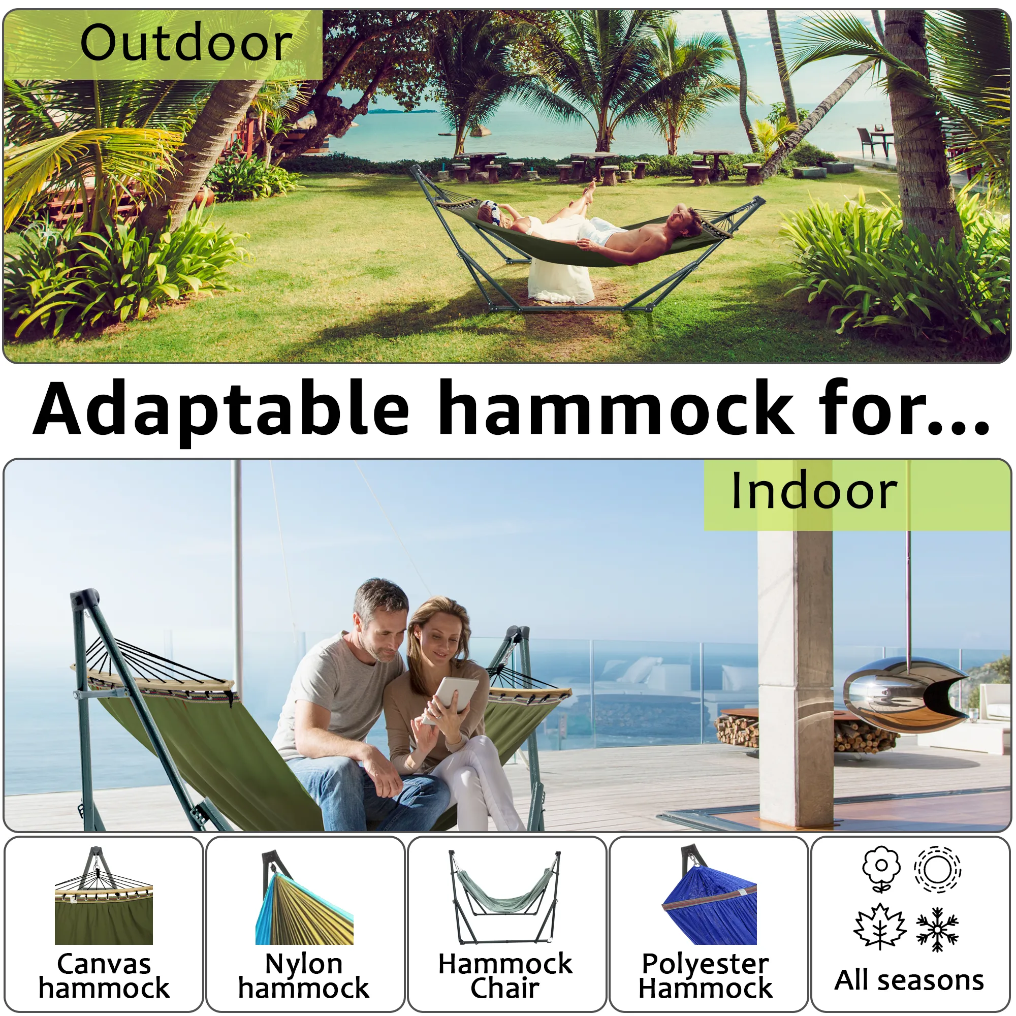 Universal Canvas Hammock