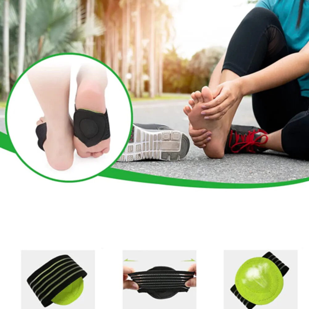 US 2-4Pairs Brace Plantar Fasciitis Sleeve Pain Relief Sore Flat Feet Heel Spurs