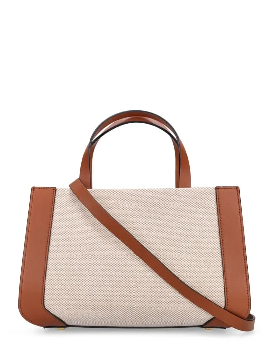 Valentino Garavani   Vlogo Signature small canvas tote bag 