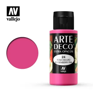 VALLEJO ART DECO 024-60ML. BOYSENBERRY PINK