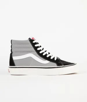 Vans Sk8-Hi 38 DX Anaheim Factory Shoes - Black / Light Grey