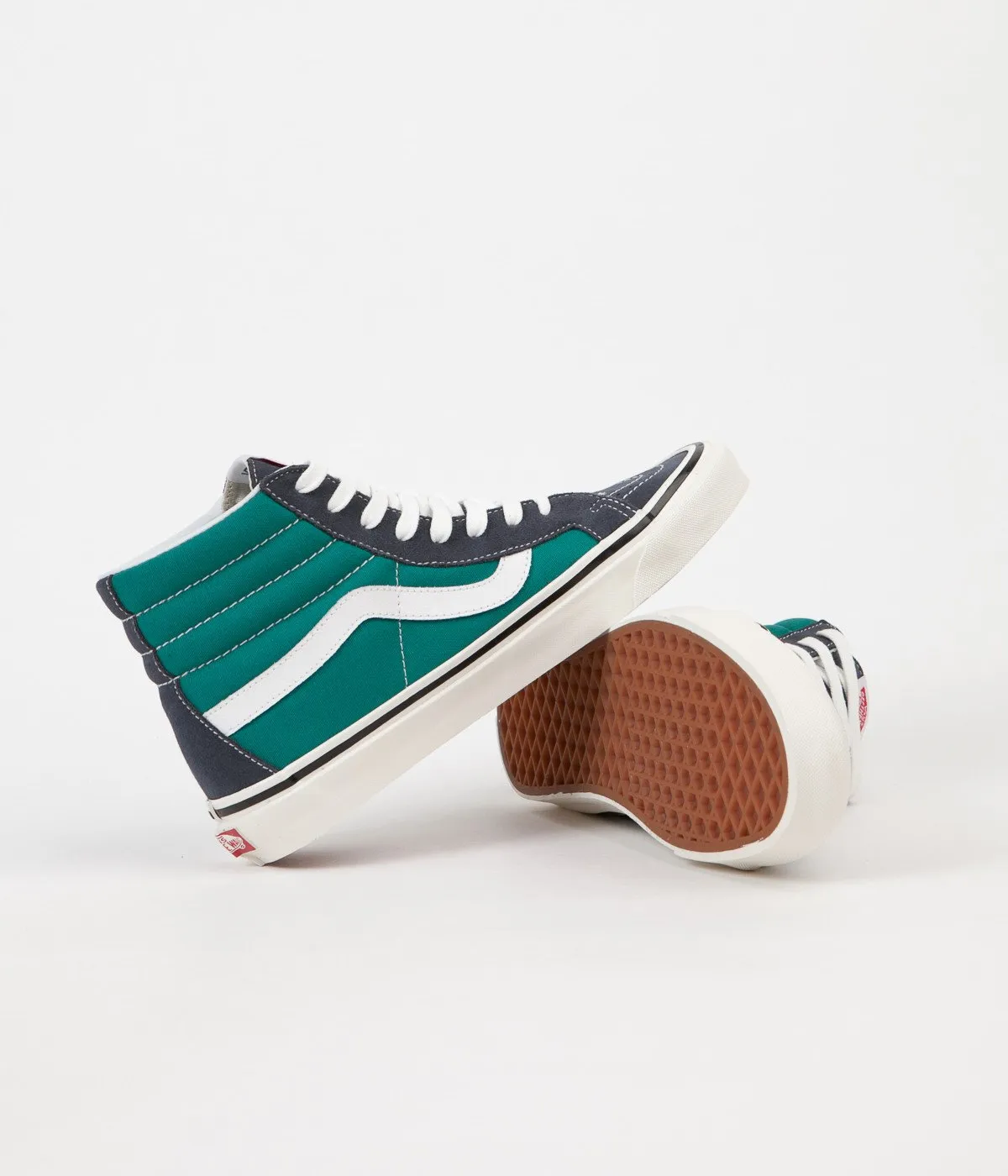 Vans Sk8-Hi 38 DX Anaheim Factory Shoes - OG Navy / OG Mallard