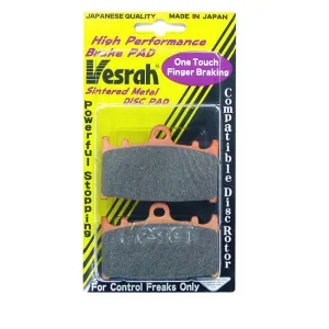 VD289JL Sintered Metal Disc Pads (Front) Vesrah