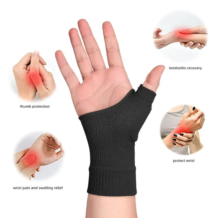 Warm and Cold Protection Gym Half Finger Gloves, Size: L(Skin Color)