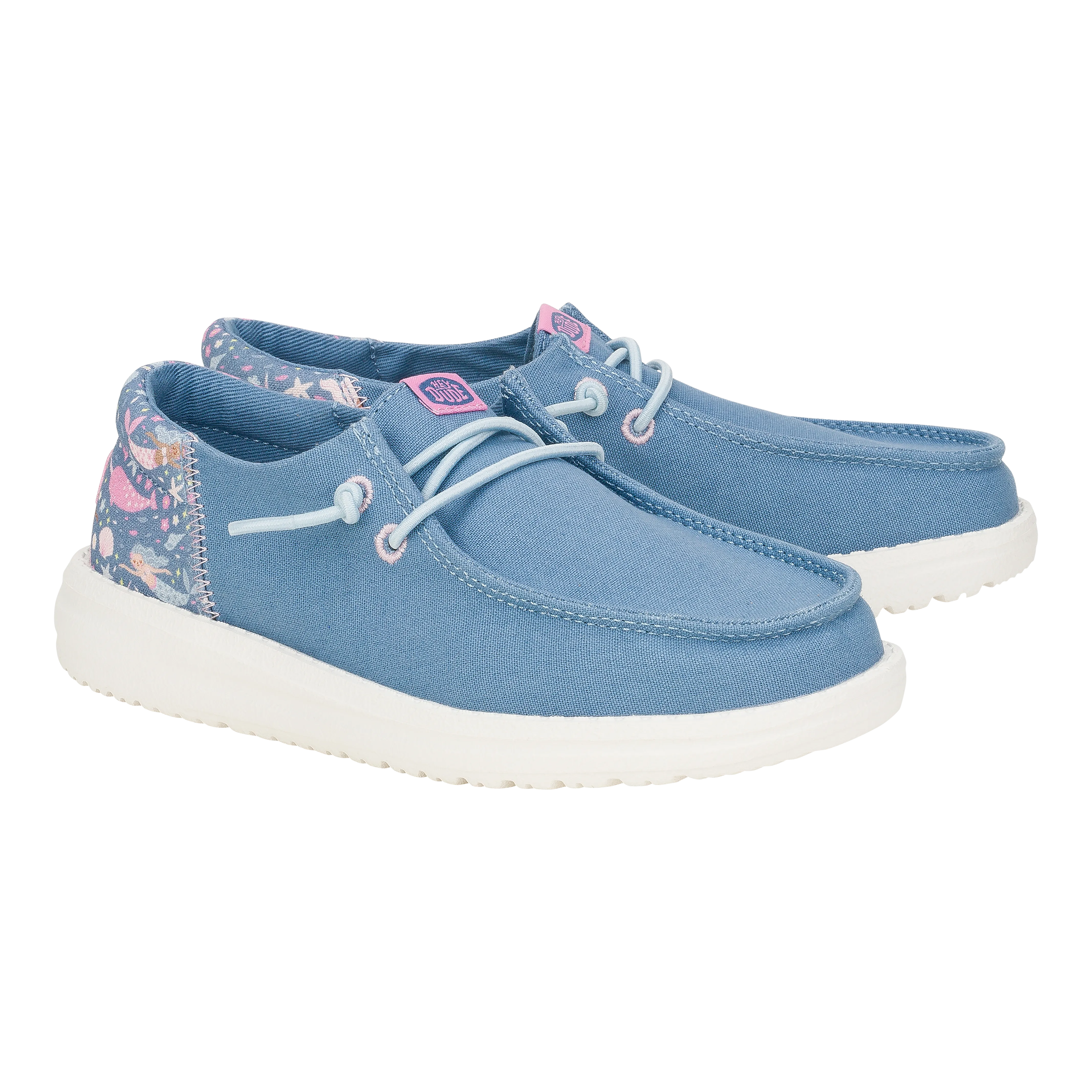 Wendy Funk Youth Sea Creatures - Chambray Blue/Multi