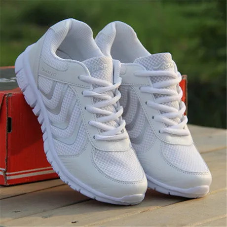 Women casual shoes 2017 new arrival fashion mesh Mixed Colors breathable Lightweight women canvas shoes