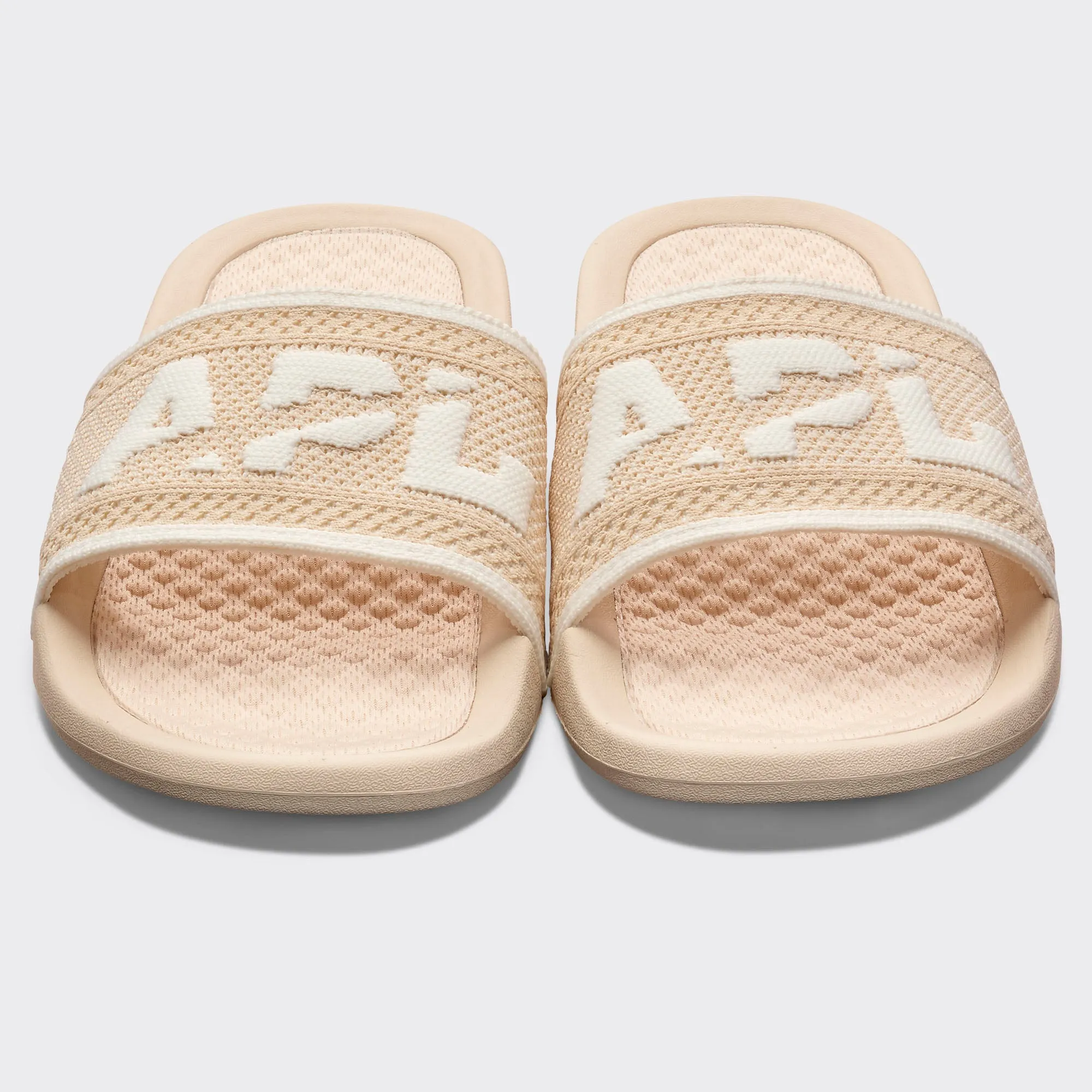 Women's Big Logo TechLoom Slide Beach / Ivory