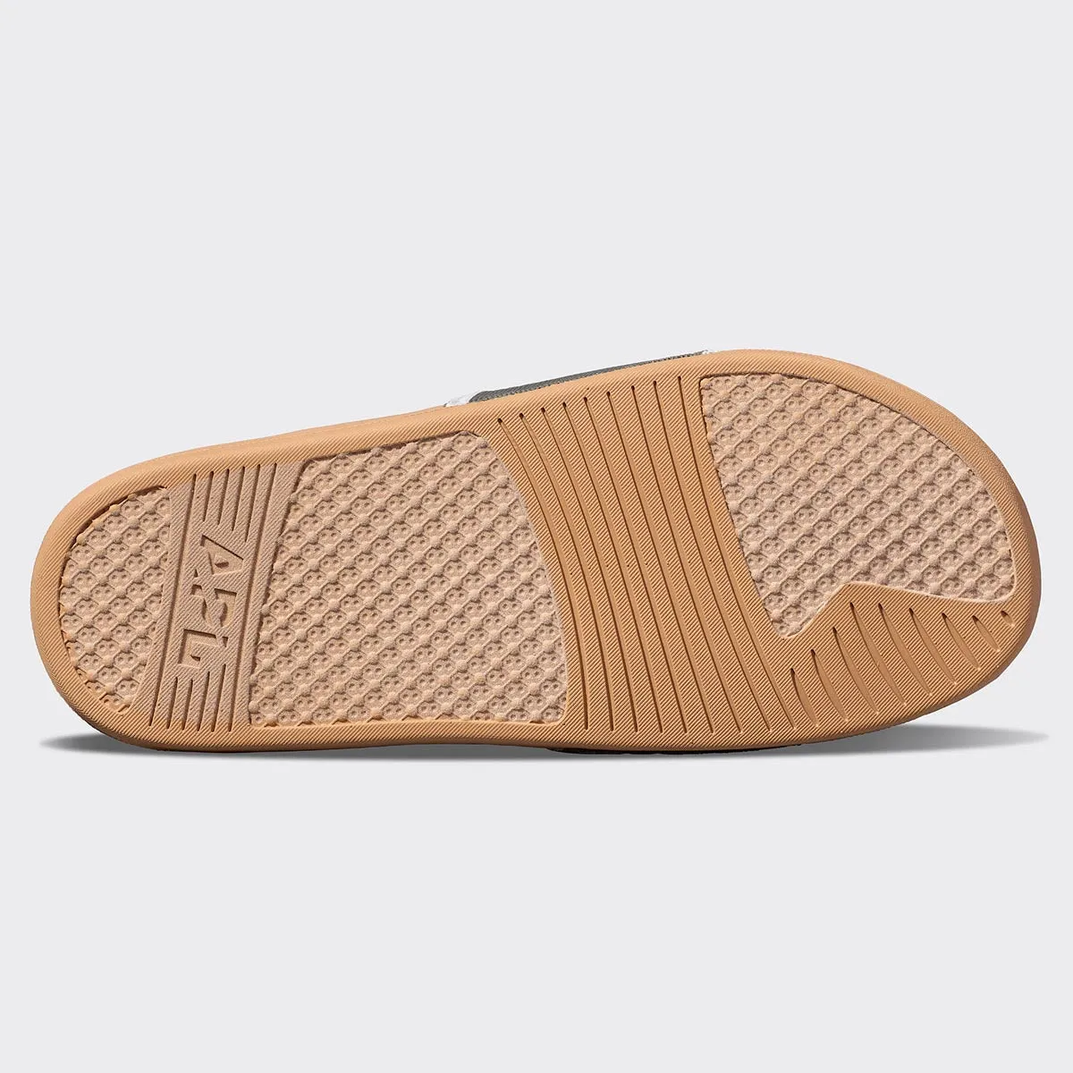 Women's Big Logo TechLoom Slide Tan / Fatigue / Ivory