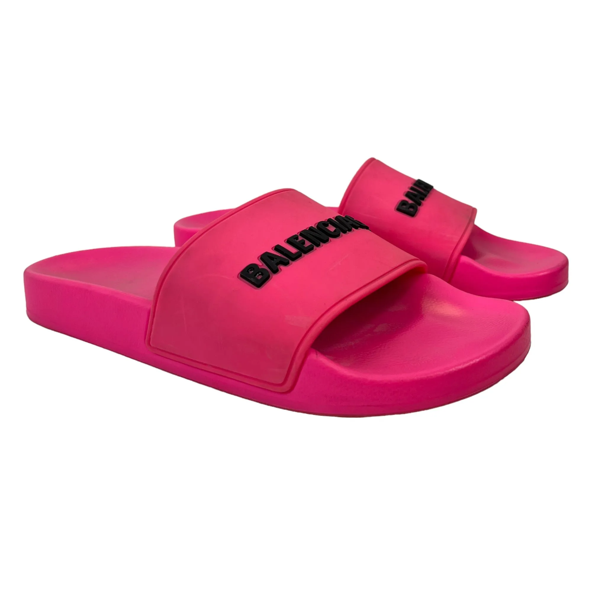 Women's Logo Slides Pink Size EU 38 / UK 5