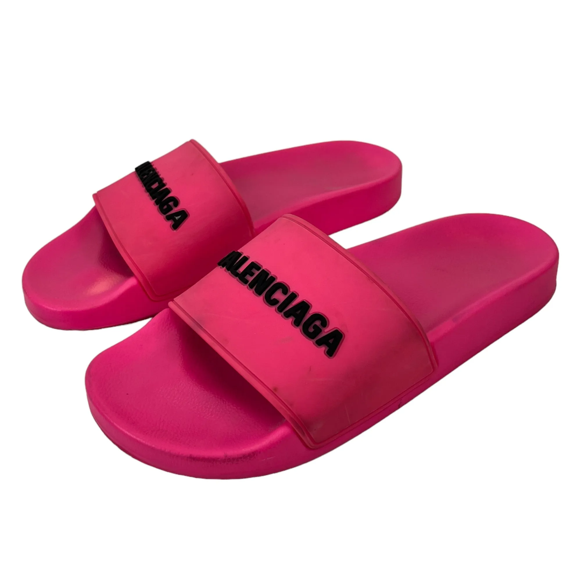 Women's Logo Slides Pink Size EU 38 / UK 5