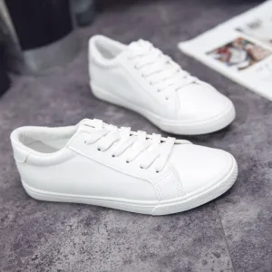 Women's Three-time Vulcanized Flat Korean Classic Pumps Canvas Shoes