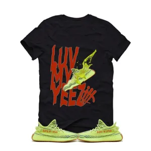 Yeezy Boost 350 V2 "Semi Frozen Yellow" Black T (Luv My Yeez)