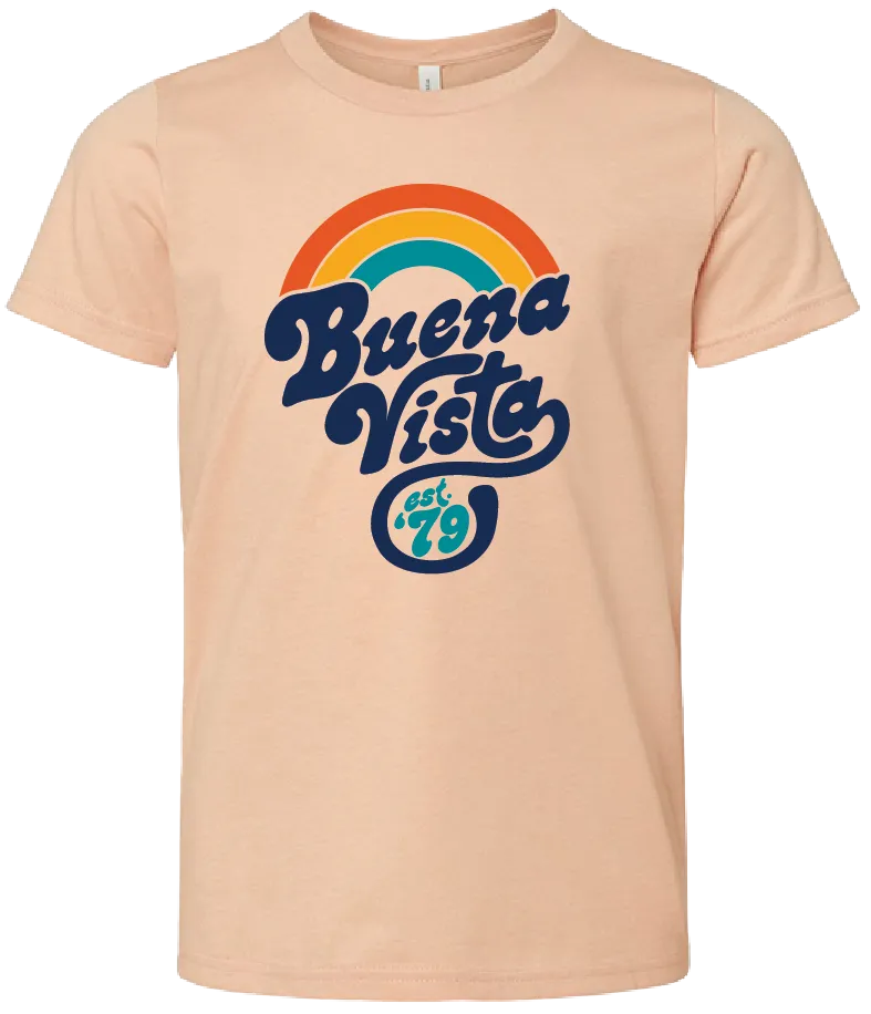 Youth Retro Rainbow Tee